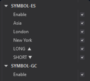 Enable disable controls
